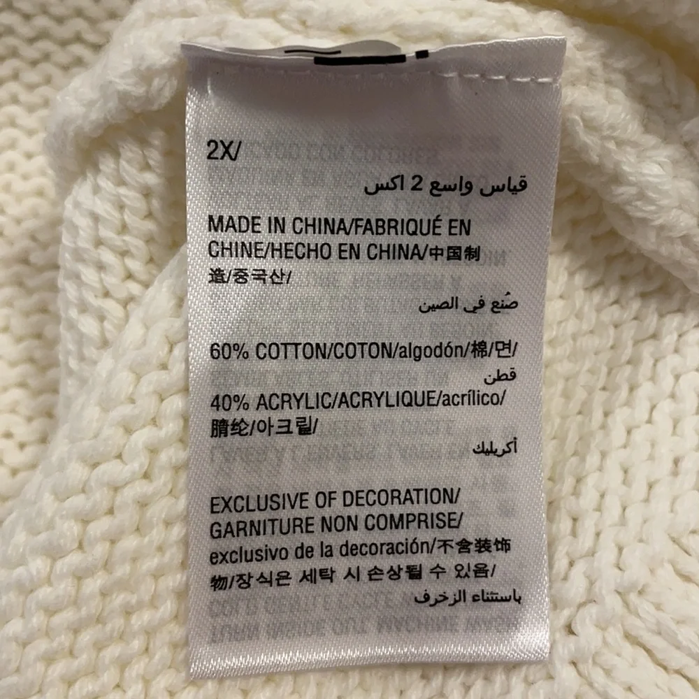 2X Style & Co Sweater D06 5271‎